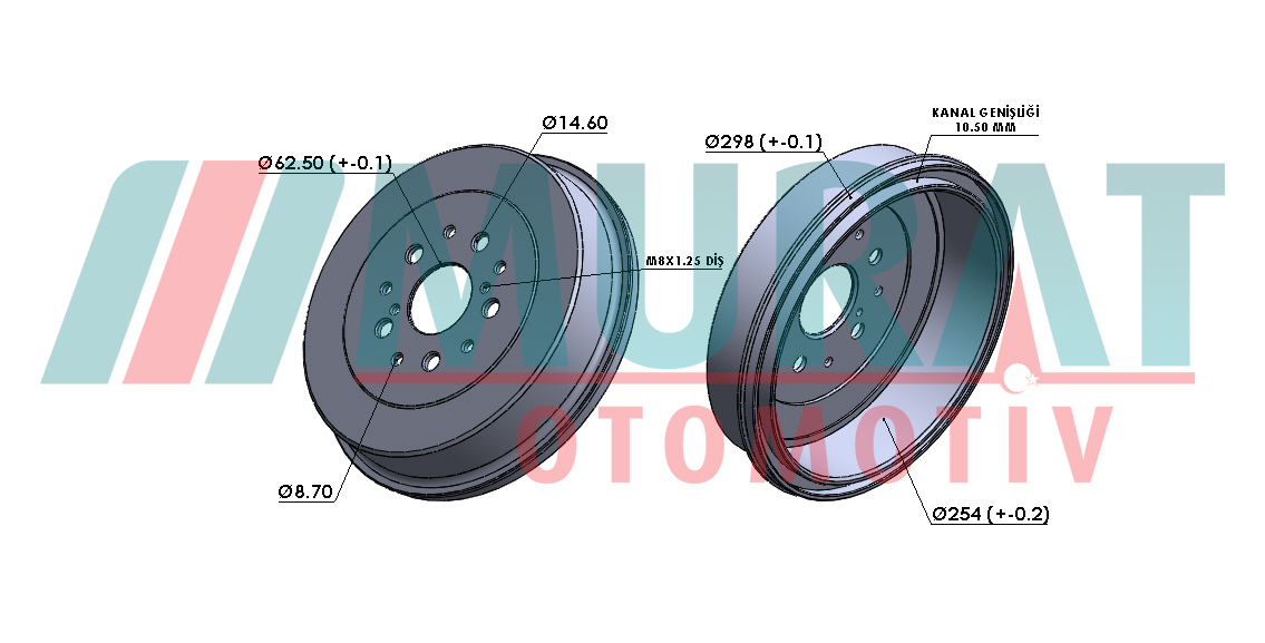 TOYOTA HİLUX ARKA FREN -