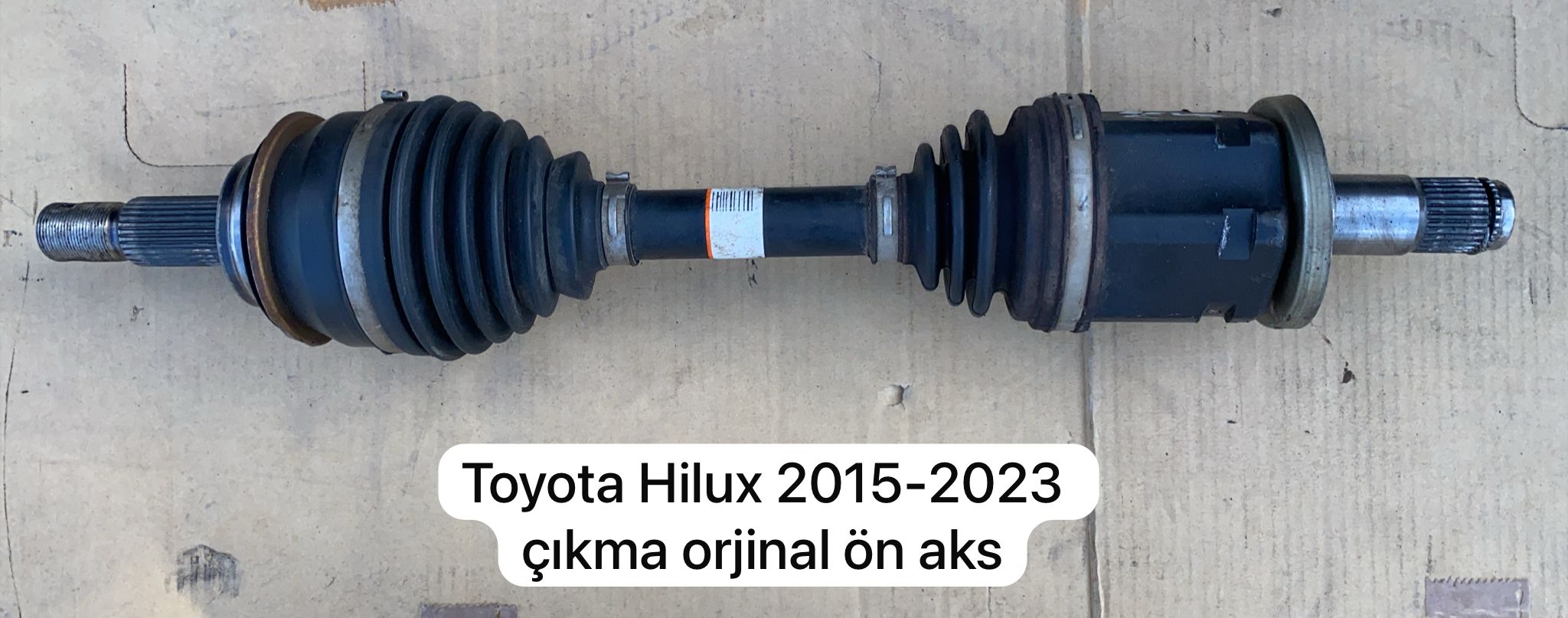 TOYOTA HİLUX ÇIKMA ORJİNAL ÖN AKS -X14042025-235
