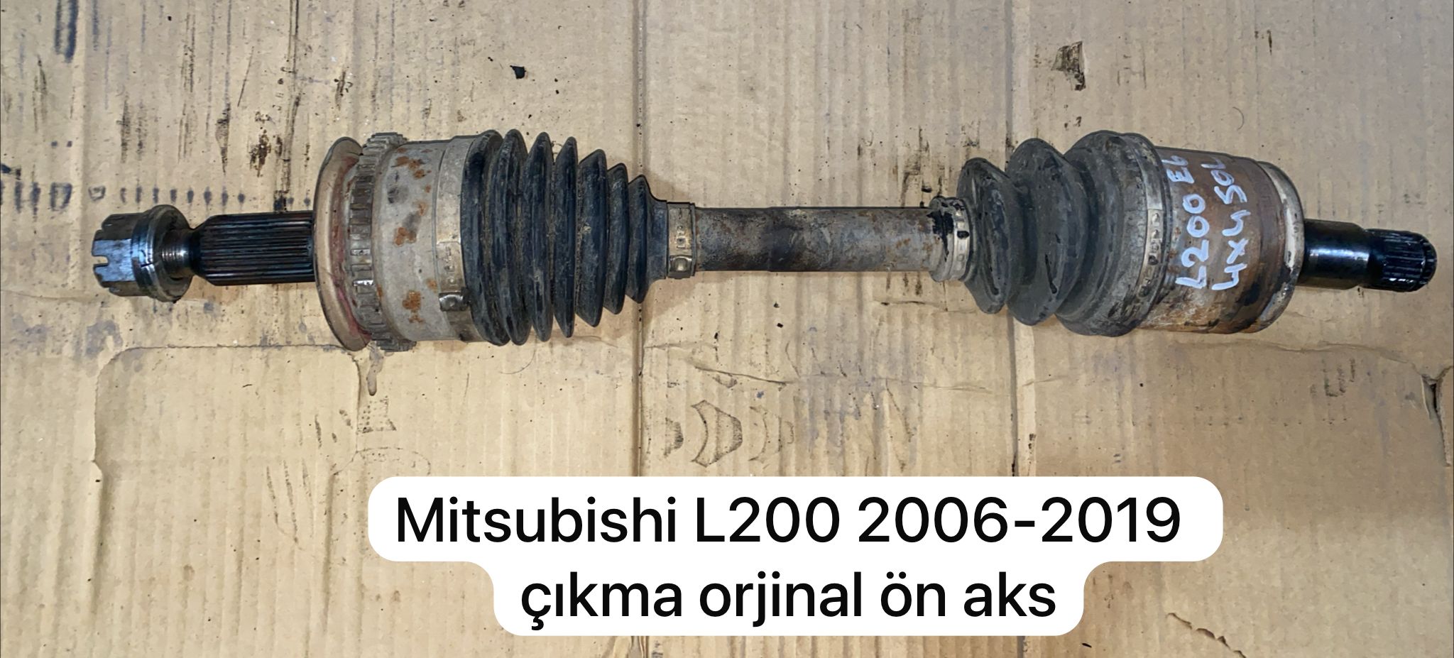 MİTSUBİSHİ L200 ÇIKMA ORJİNAL ÖN AKS -X14042025-241
