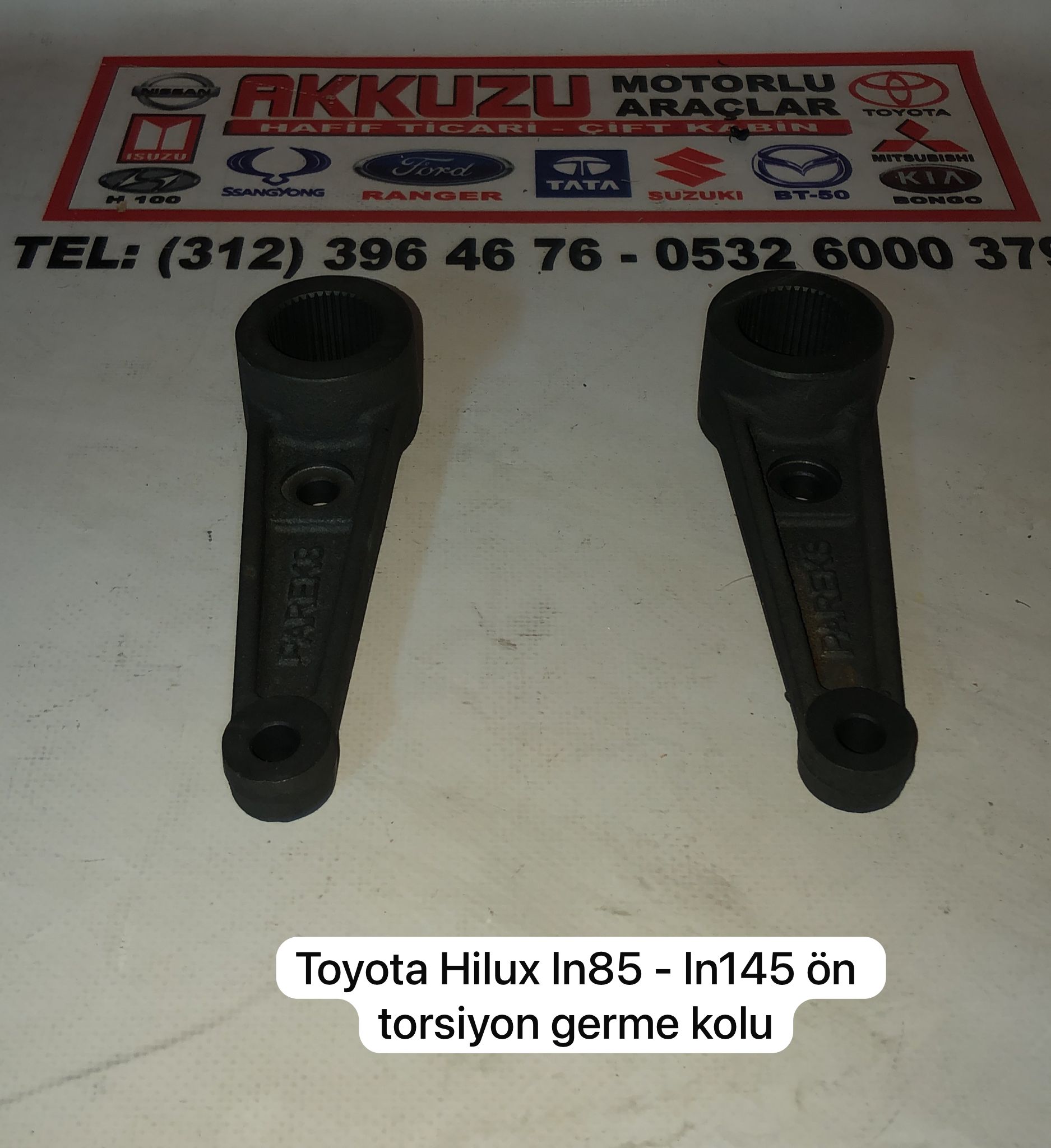 TOYOTA HİLUX ÖN TORSİYON GERME KOLU