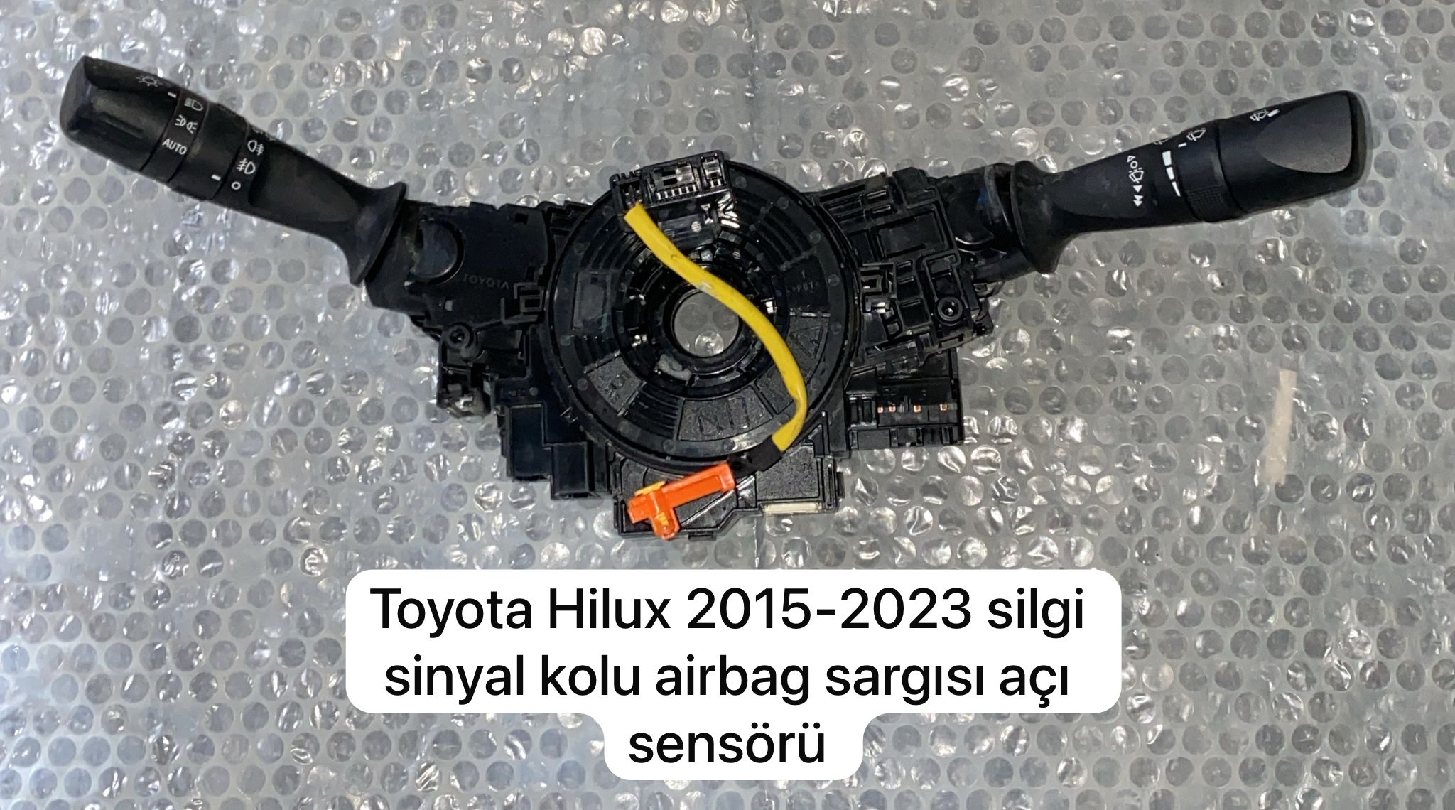 TOYOTA HİLUX 2015-2023 SİLGİ SİNYAL KOLU AİRBAG SARGISI AÇI SENSÖRÜ -X14042025-654