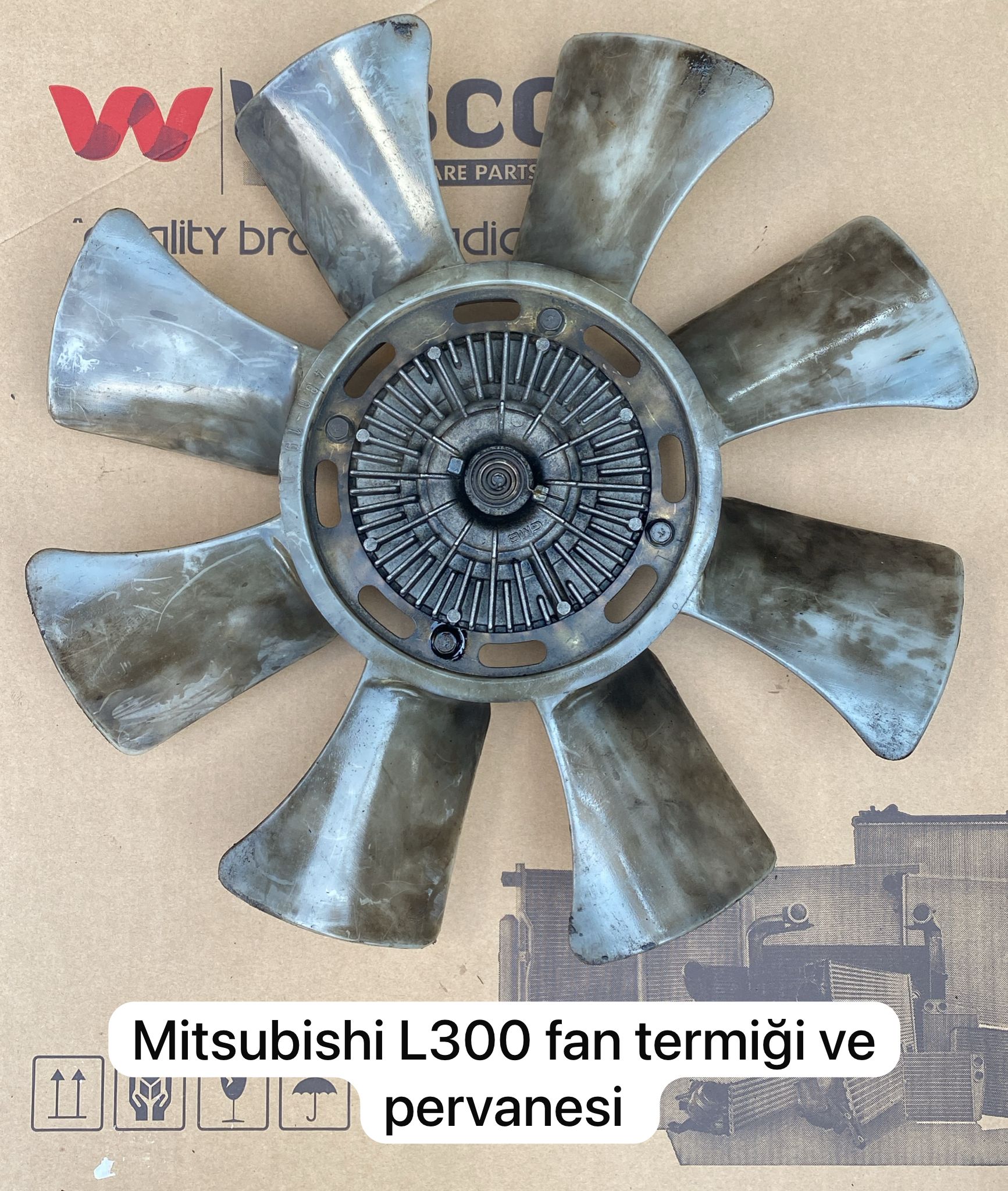 MİTSUBİSHİ L300 FAN TERMİĞİ VE PERVANESİ -X14042025-2172