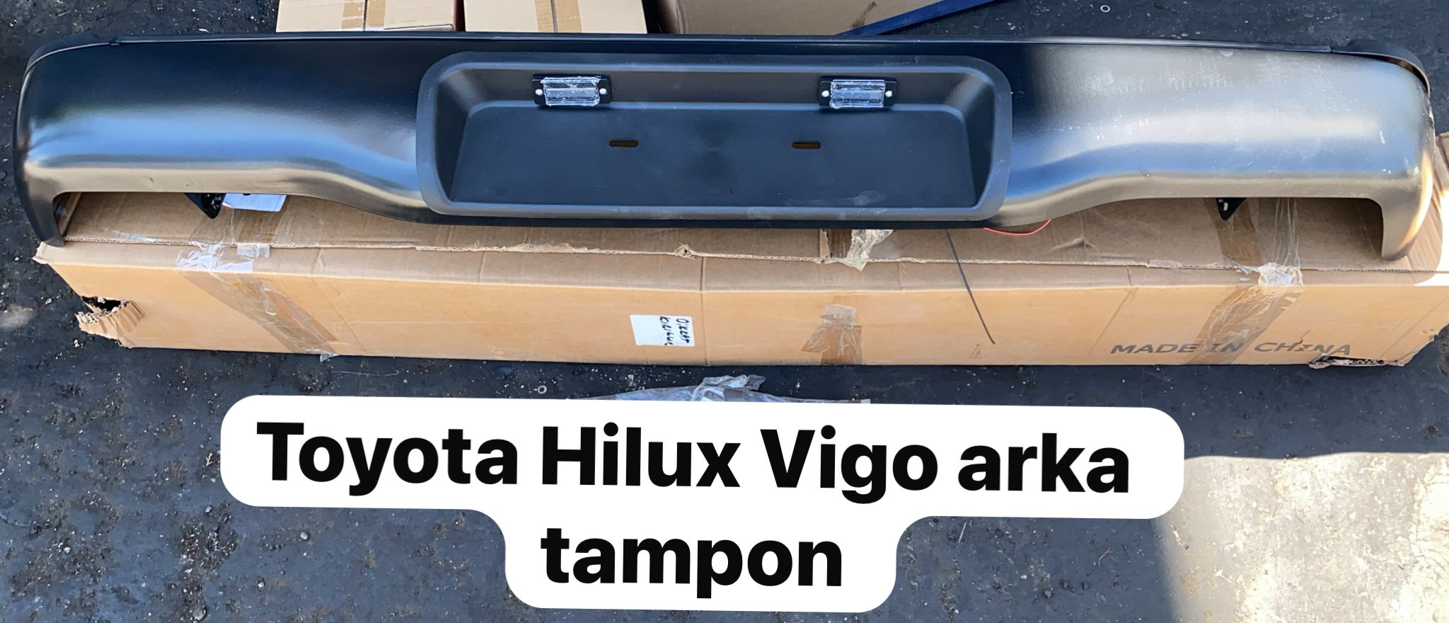 TOYOTA HİLUX VİGO ARKA TAMPON -X14042025-2644