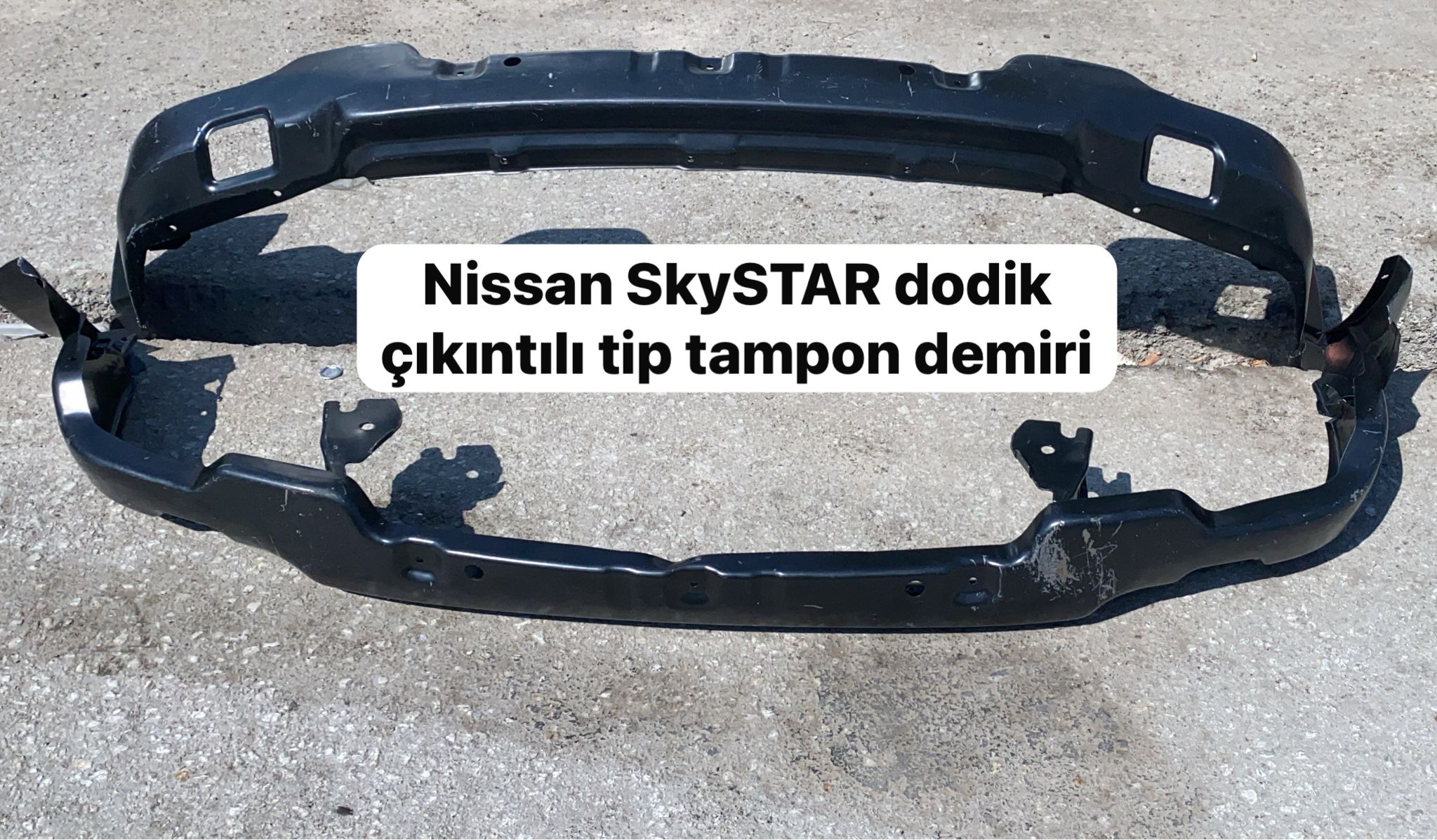 NİSSAN SKAYSTAR DODİK ÇIKINTILI TİP TAMPON DEMİRİ -X14042025-2560