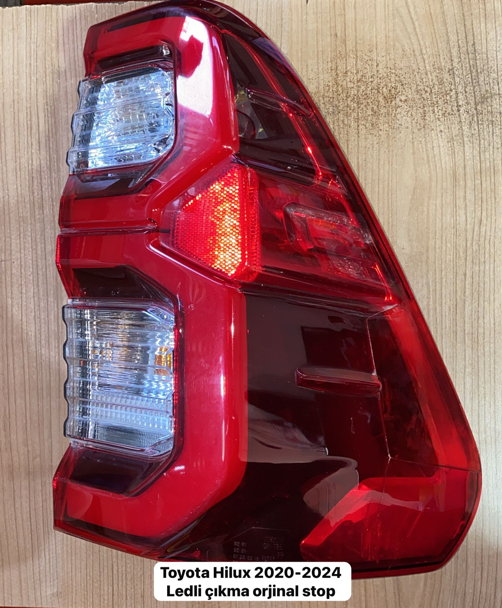 TOYOTA HİLUX 2020-2024 LEDLİ ÇIKMA ORJİNAL STOP -X14042025-2589