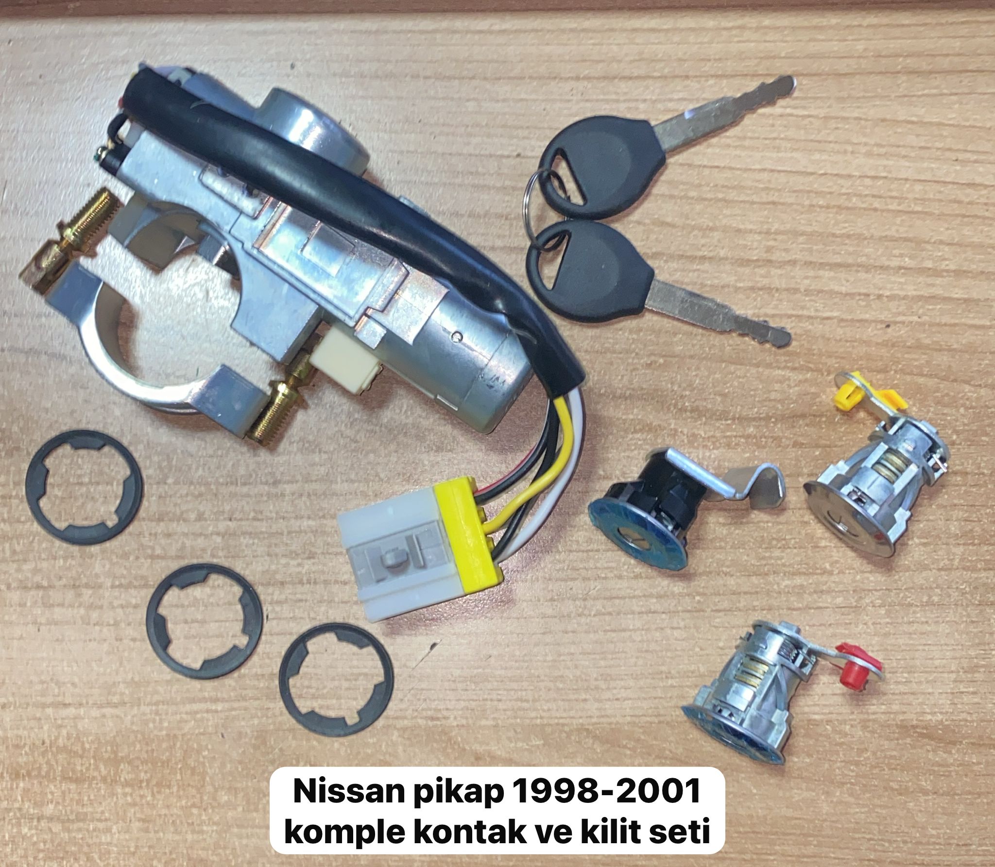 NİSSAN PİKAP 1998-2001 KOMPLE KONTAK VE KİLİT SETİ -X14042025-2869