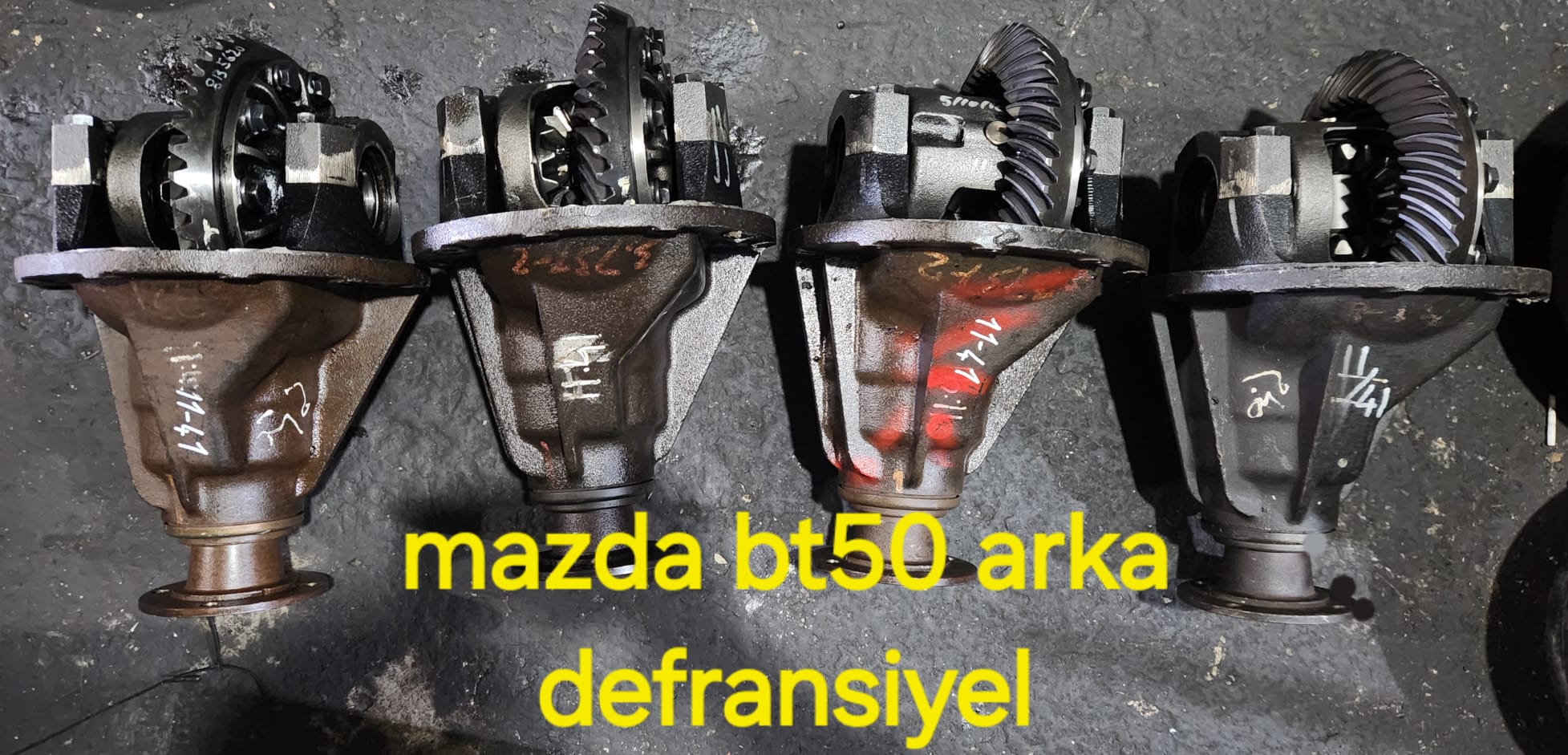MAZDA BT50 ARKA ORJİNAL DEFRANSİYEL -X14042025-3076