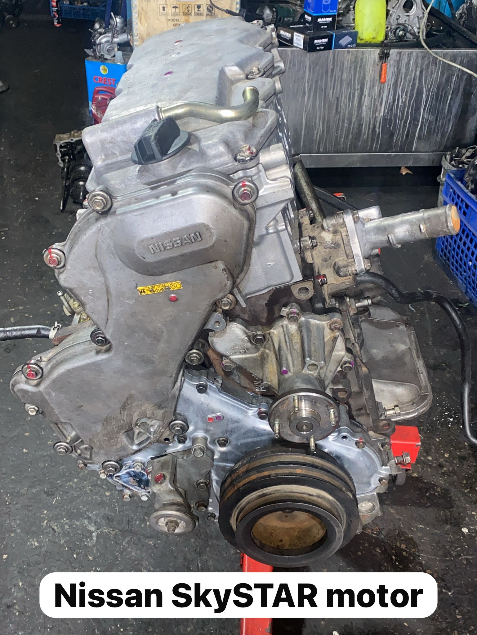 NİSSAN SKYSTAR ÇIKMA ORJİNAL MOTOR -X14042025-3957