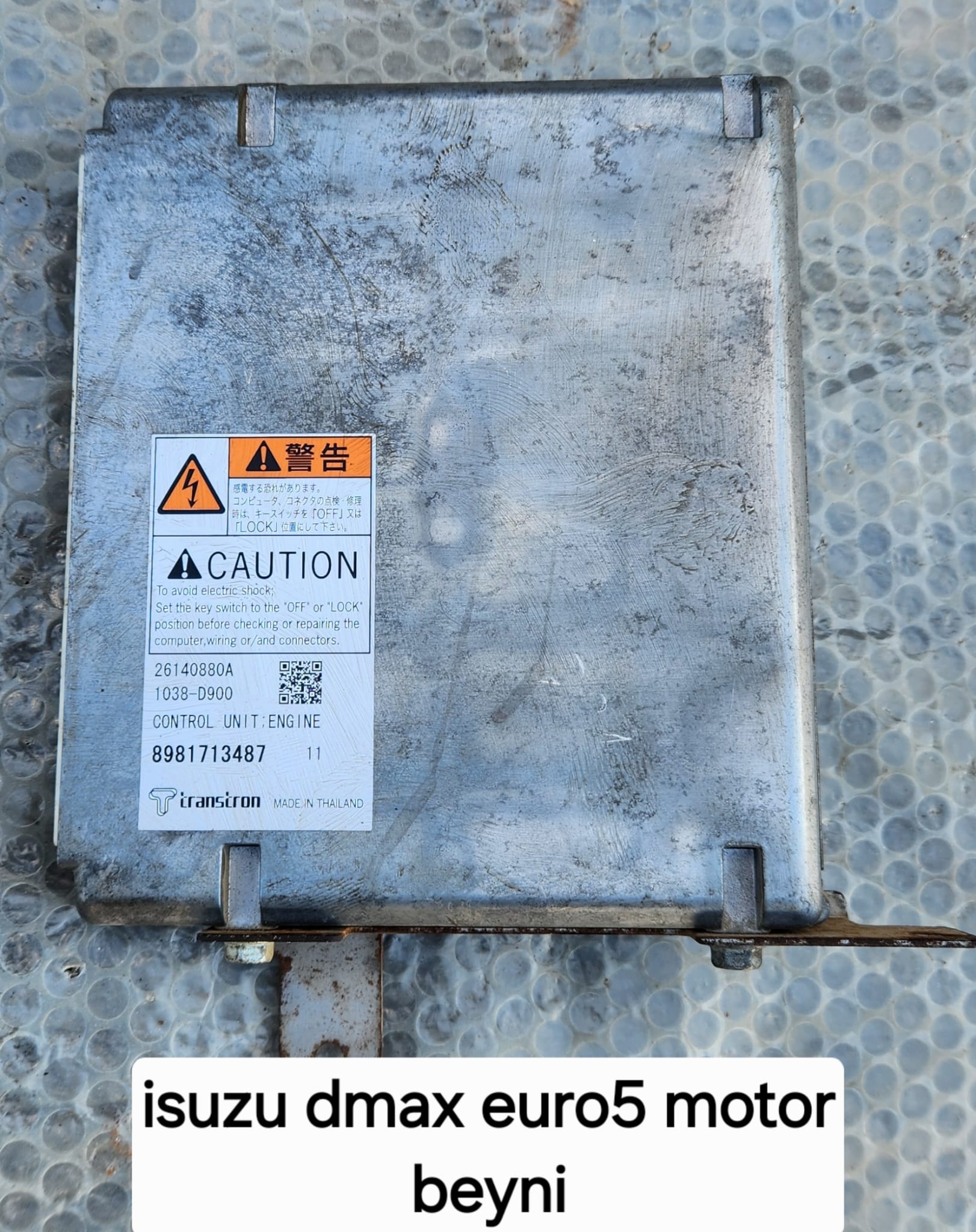 ISUZU DMAX EURO5 MOTOR BEYNİ -X14042025-4438