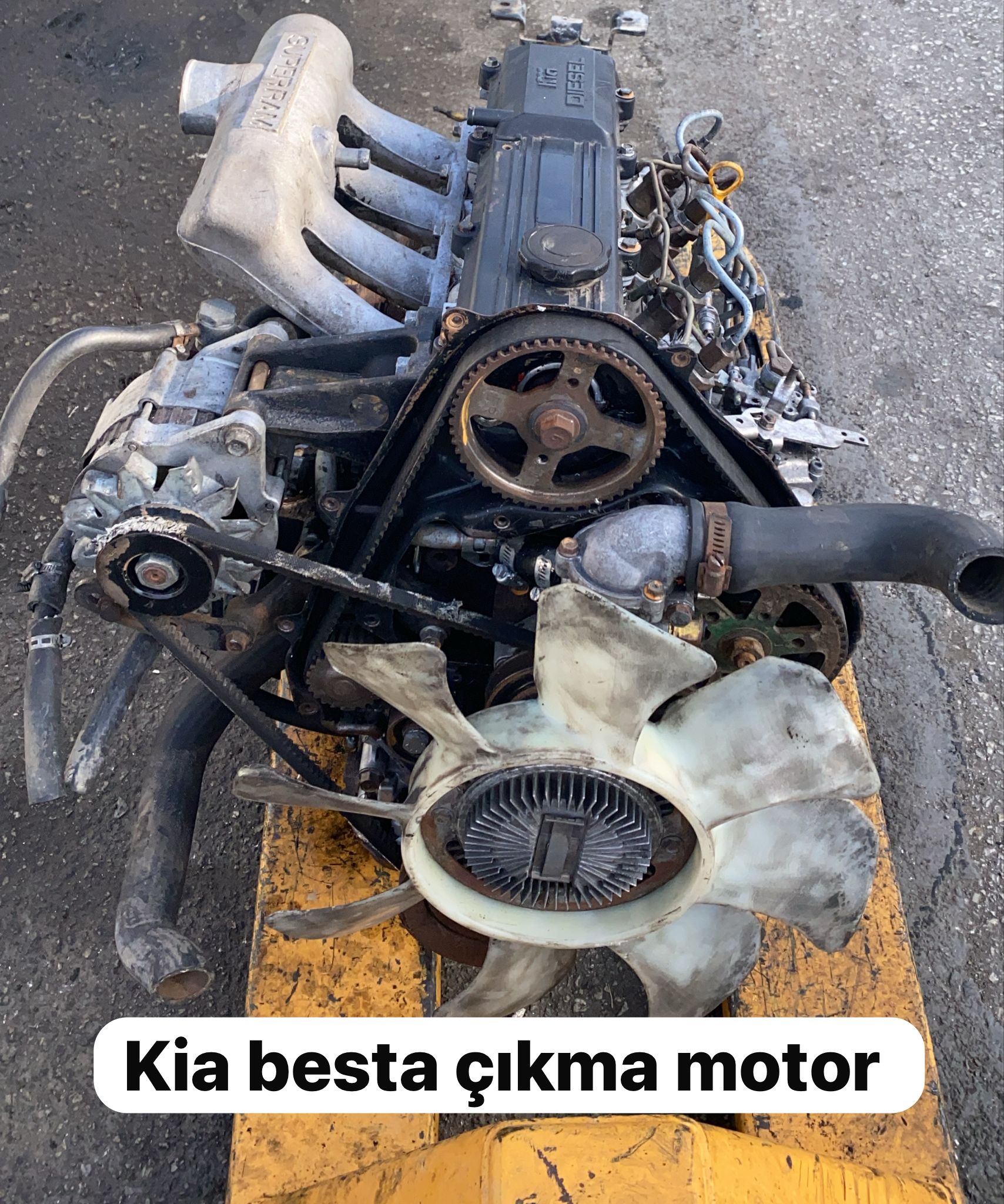 KİA BESTA ORJİNAL KOMPLE MOTOR -X14042025-5208