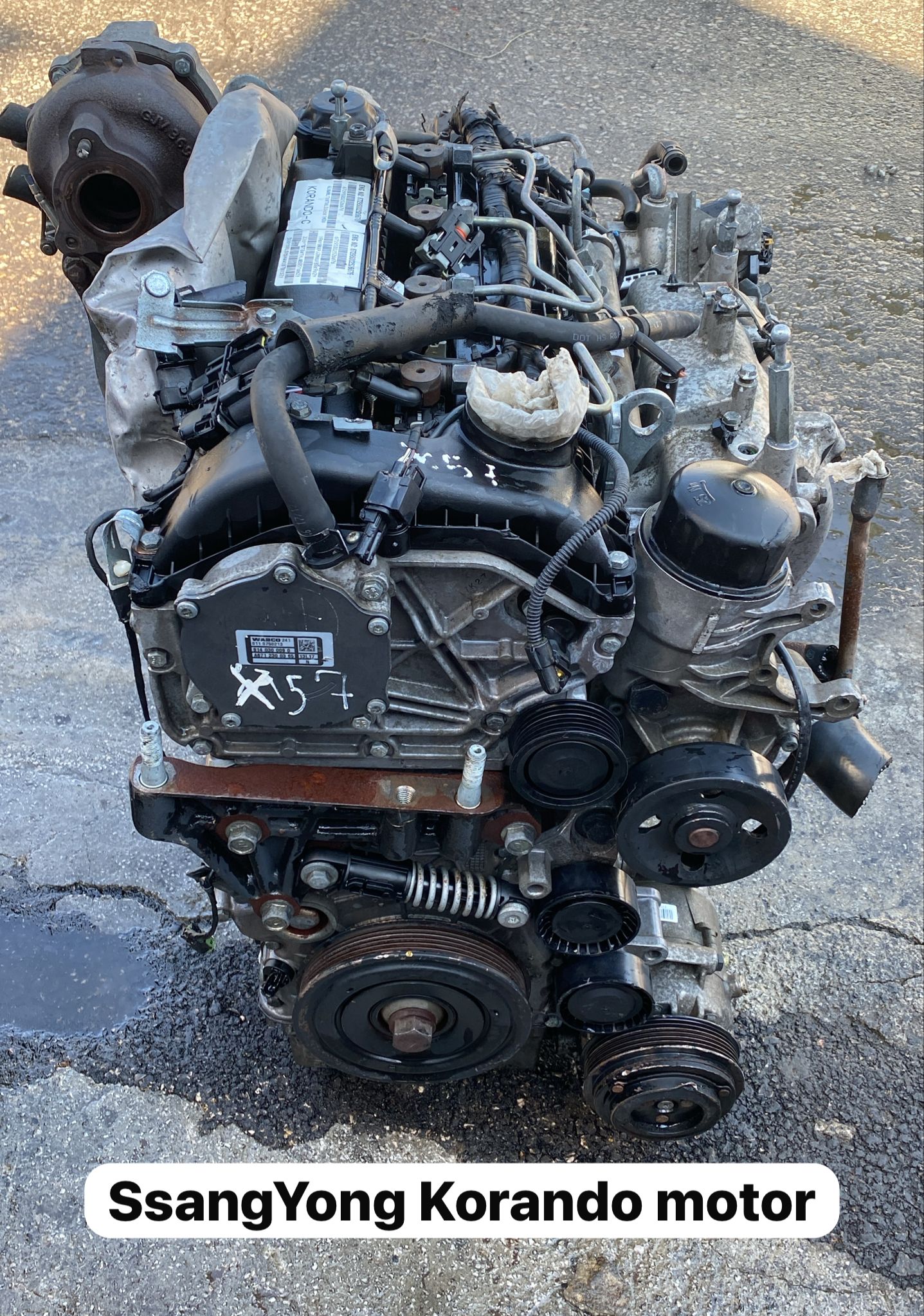 SSANGYONG KORANDO ÇIKMA ORJİNAL MOTOR -X14042025-5248