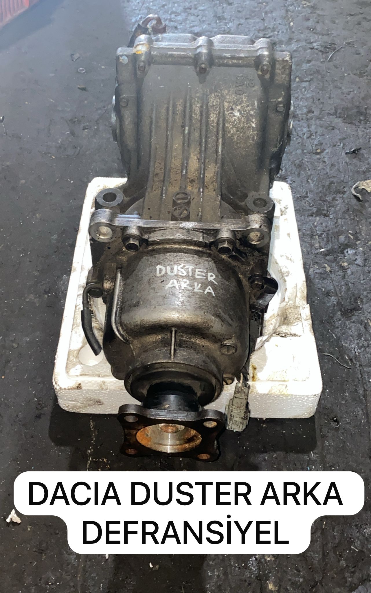 DACİA DUSTER ARKA ÇIKMA ORJİNAL DEFRANSİYEL