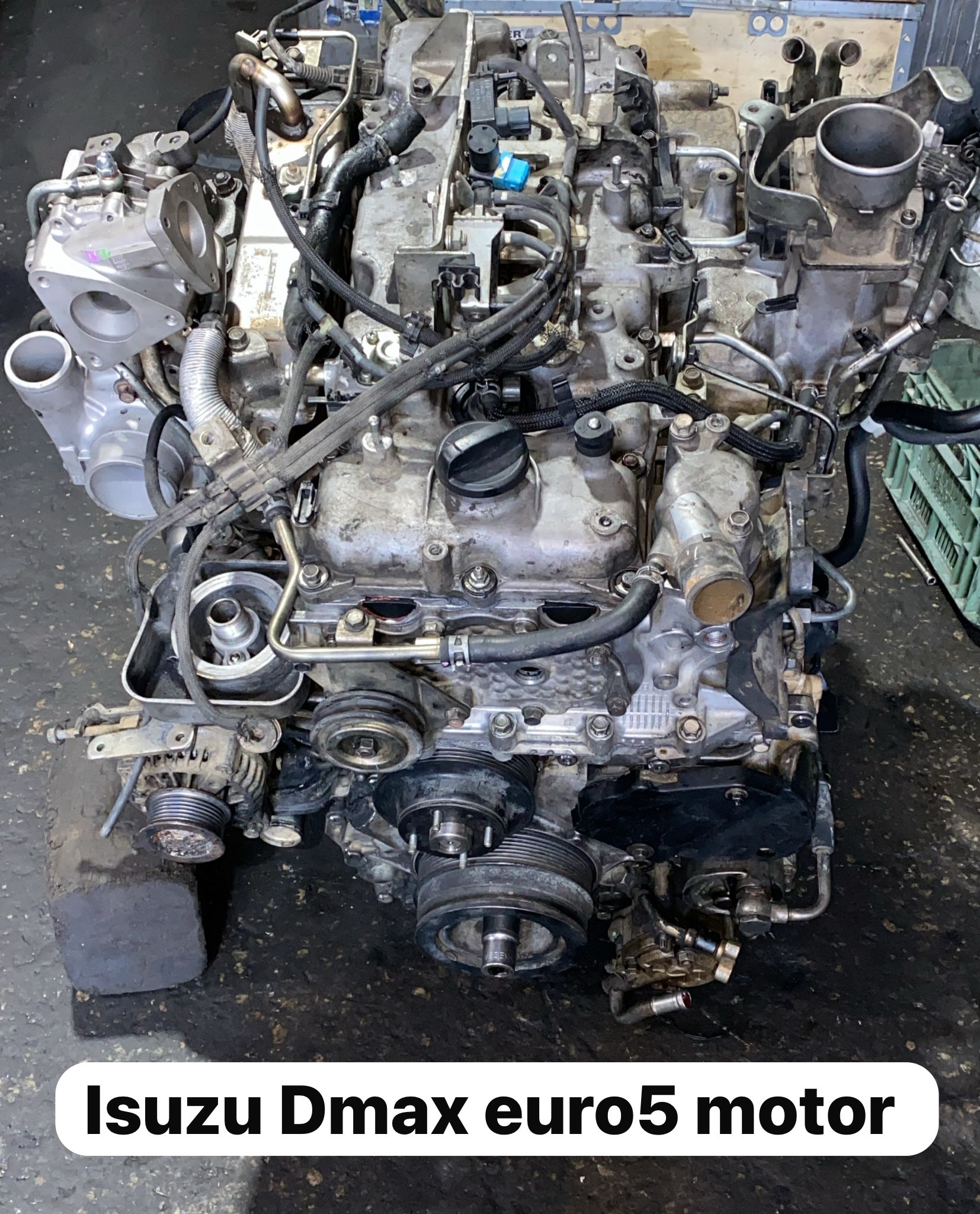 ISUZU DMAX EURO5 ÇIKMA ORJİNAL MOTOR -X14042025-5534