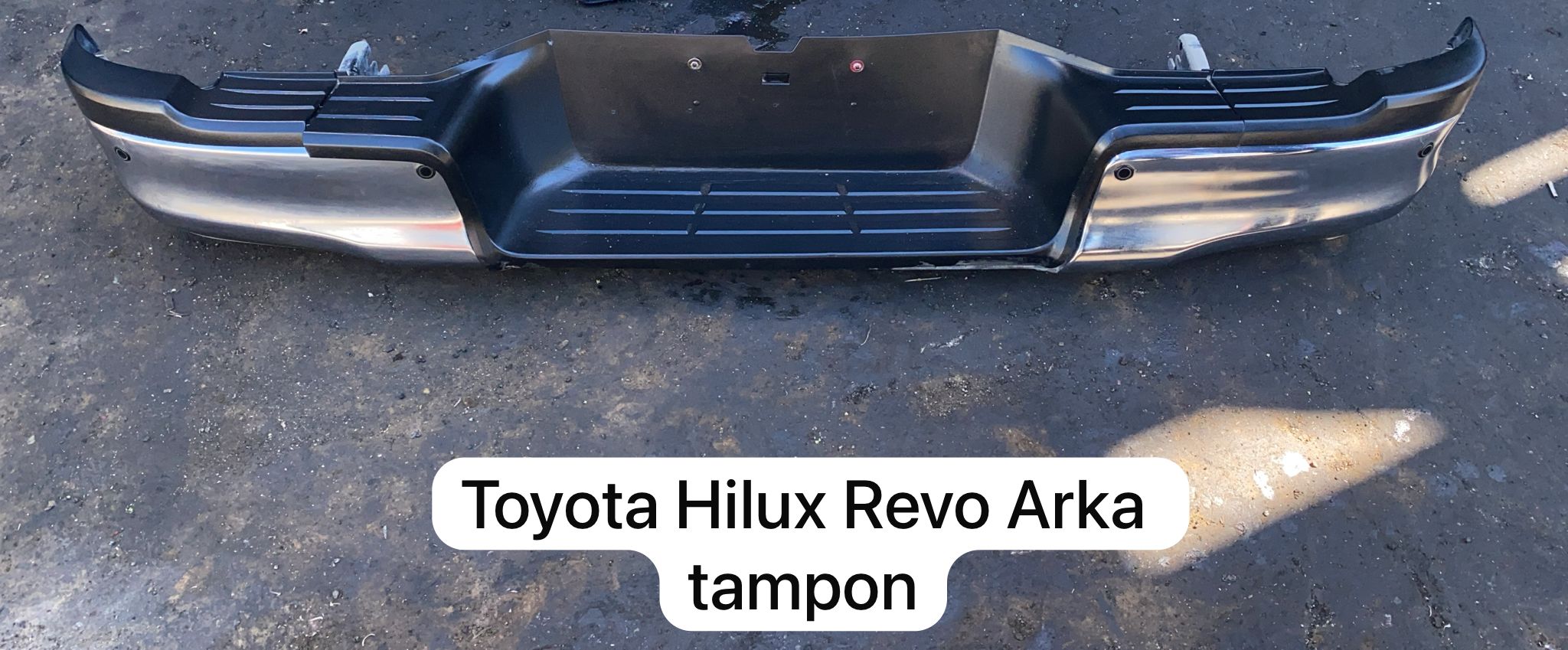TOYOTA HİLUX REVO ORJİNAL ARKA TAMPON -X14042025-6135
